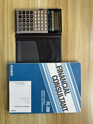 Calculadora Financiera Casio FC-200