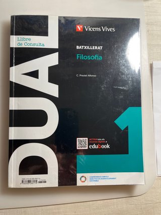 FILOSOFIA 1r BACHILLERATO (DUAL)