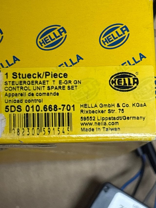 Unidad Control HELLA 5DS 010 668-7 LED DRL