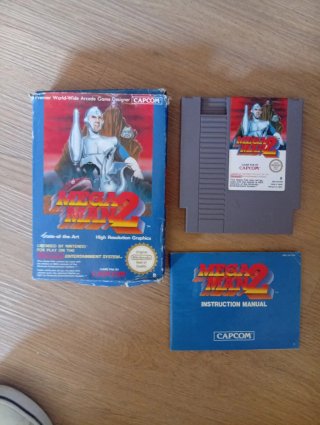 Mega Man 2 - Caja, Cartucho y Manual NES