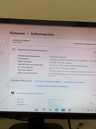 Lenovo ThinkCentre M910S i5-6500 DDR4 SSD