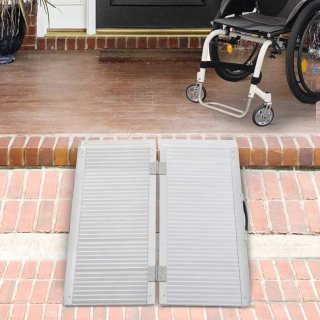 Rampa Plegable Aluminio Silla Ruedas