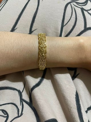 Set Gioielli Dorato Donna – Collo, Bracciale, Orecchini