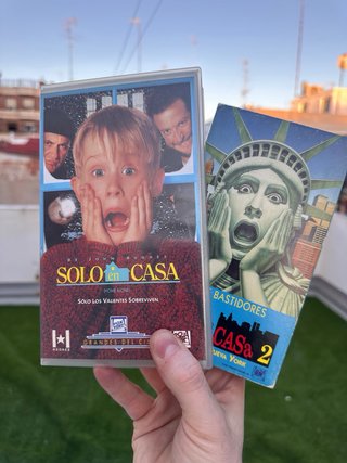 55€ Lote de películas VHS originales de los 90