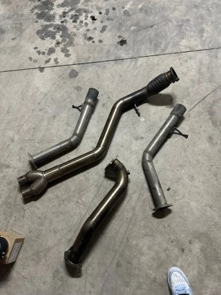 Downpipe y traseros 3.0 BiTDI 313