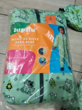 Conjunto de esquí azul para niños 86/92