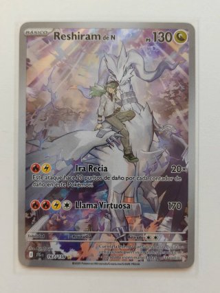 Reshiram de N 167/159 Carta Pokémon