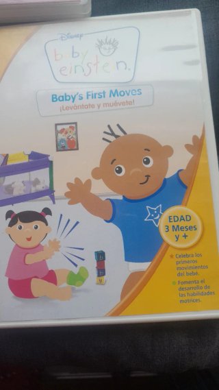 5 DVDs Baby Einstein para aprender inglés