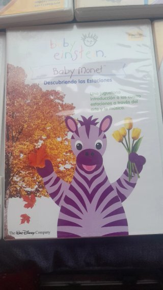 5 DVDs Baby Einstein para aprender inglés