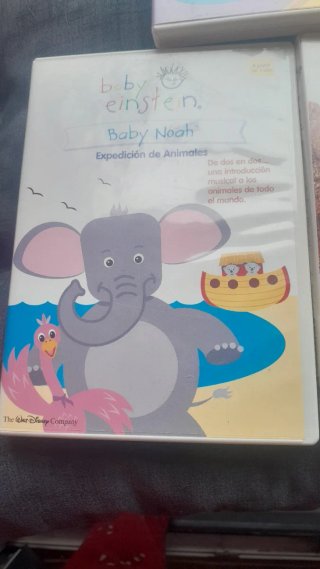 5 DVDs Baby Einstein para aprender inglés