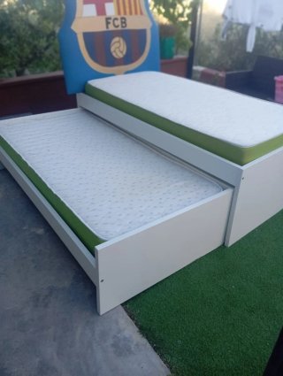 Cama nido con cajones