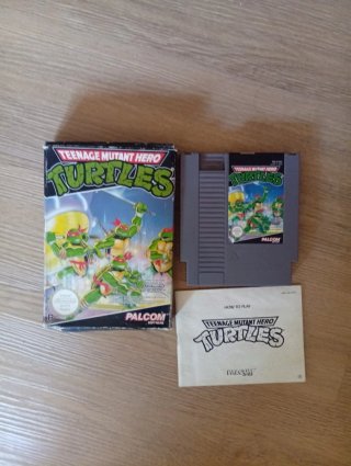 Teenage Mutant Hero Turtles NES Palcom