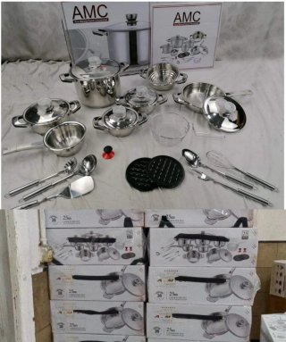 Batteria pentole AMC 25 pezzi