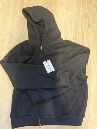 Sudadera Bershka Negra Talla L
