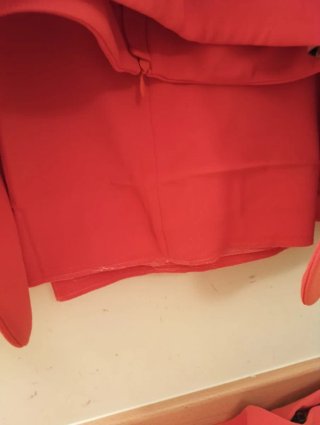 Traje chaqueta ZARA naranja