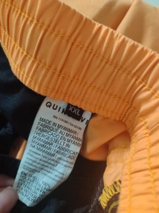 Bañador Quiksilver Naranja