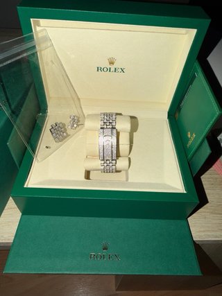 Rolex Datejust 41mm Oro Diamantes