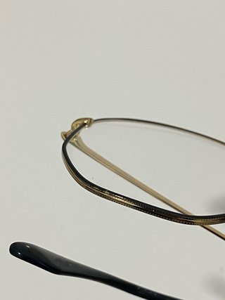 Gafas Ray-Ban Doradas y Negras