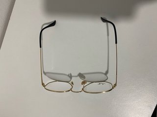 Gafas Ray-Ban Doradas y Negras
