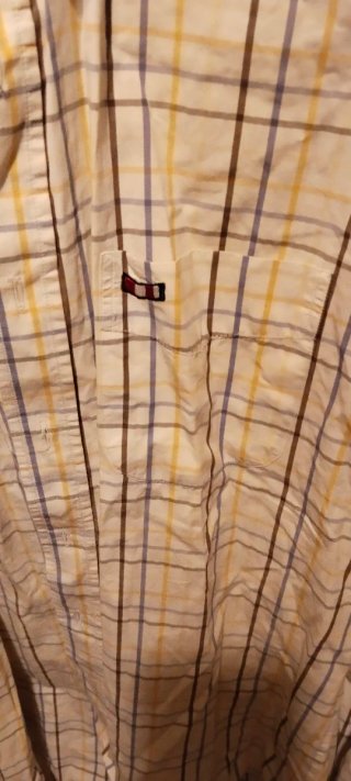 Camisa Dos Galgos Cuadros Vintage Talla XL