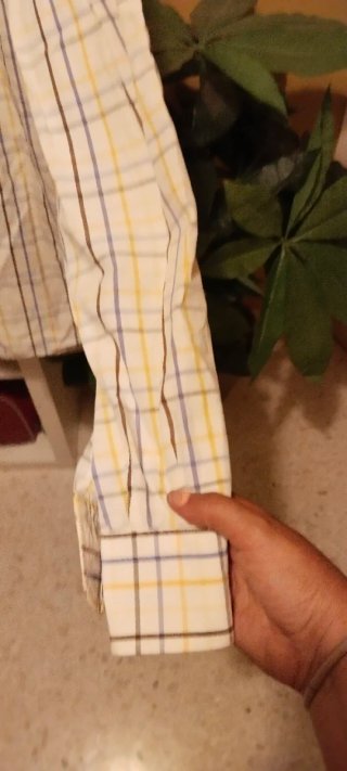 Camisa Dos Galgos Cuadros Vintage Talla XL