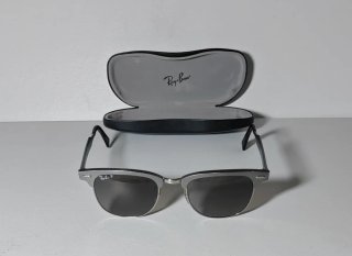 Ray-ban CLUBMASTER ALUMINUM plus lens Polarizadas