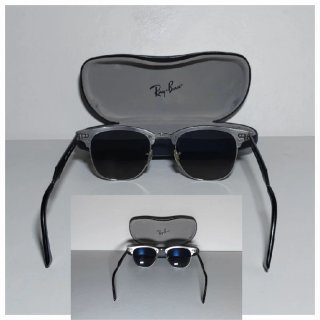 Ray-ban CLUBMASTER ALUMINUM plus lens Polarizadas