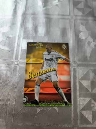 Cromo Benzema Superstar Real Madrid