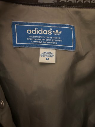Chaqueta Adidas Vintage Gris
