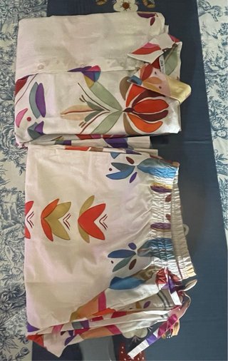 Conjunto Camisa y Pantalón ZARA Talla XL