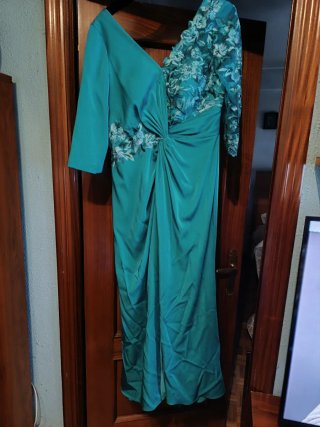 Vestido de Fiesta Marfil Barcelona