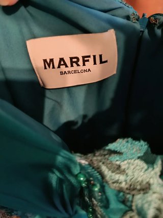 Vestido de Fiesta Marfil Barcelona