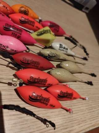 Lotes de plomos de pesca Turkana y Trend