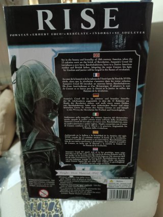 Figura Assassin's Creed III Detallada coleccionist