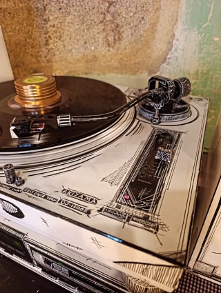 Tocadiscos, Altavoces y Amplificador Custom