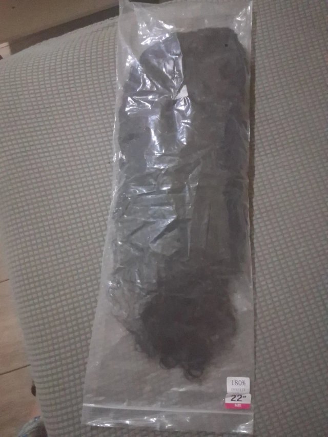 Peluca HANK para añadir  cabello humano rizado neg