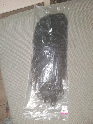 Peluca HANK para añadir  cabello humano rizado neg