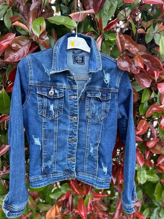 Cazadora vaquera Pimkie azul Talla M