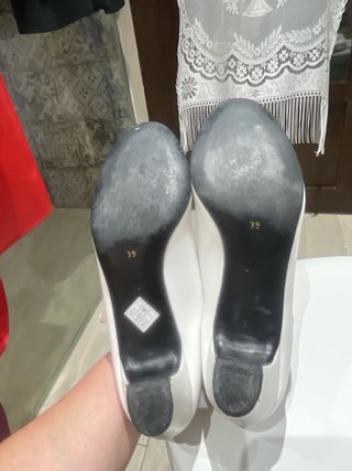 Zapatos Flamenca Blancos Niña