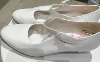 Zapatos Flamenca Blancos Niña
