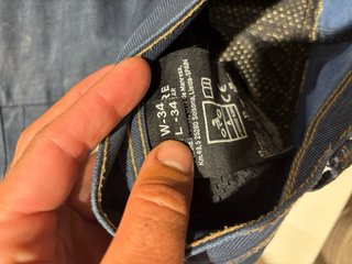 Pantalón ARMURE Rupert Talla 34 Azul