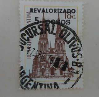 Lote 45 sellos antiguos de Argentina