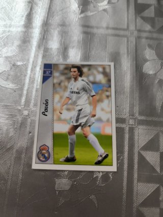 Cromo Pavón Real Madrid Nº 37