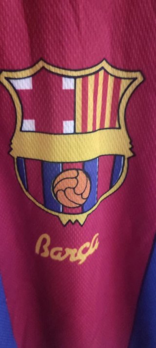 Maglia Barcellona Rivaldo 10 XL ex stella Brasil