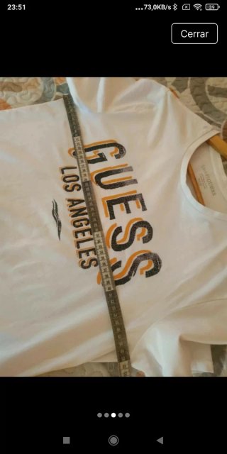 Camiseta Guess Los Angeles Blanca