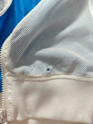 Chaqueta Adidas Azul y Blanca