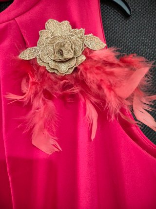 Vestido fiesta lentejuelas.