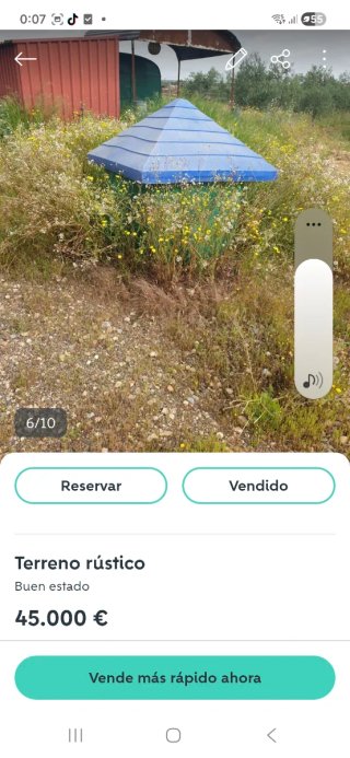 Se vende terreno con su documentación en regla