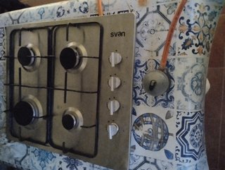 Cocina de gas Swan con bombona