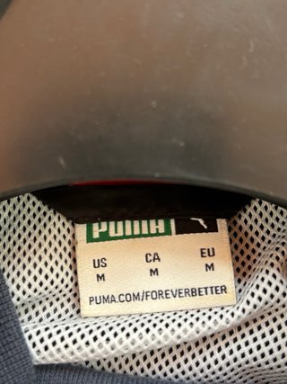 Chaqueta Puma Negra Talla M